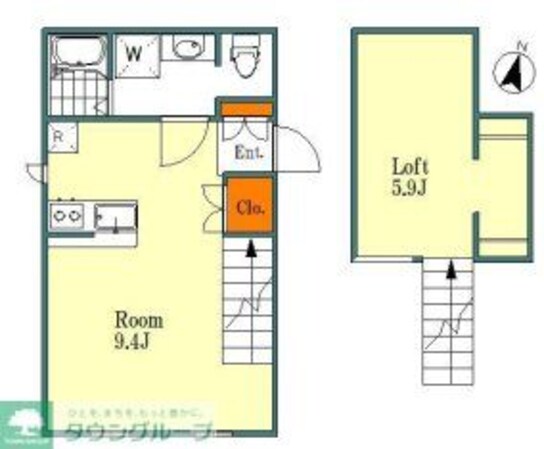 プリマ所沢元町の物件間取画像